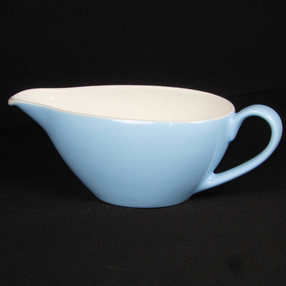 Porcelain gravy boat , made in UK